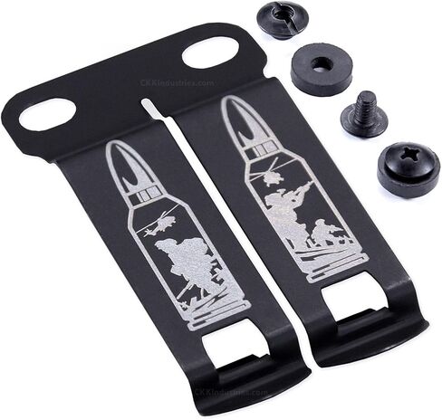 Monoblock Gear Belt Clips - (fits Belts up to 1.75 inches) - Inside-The-Waistband/IWB Customized Fit Concealed Carry Holster Mounting Attachments in Saudi Arabia