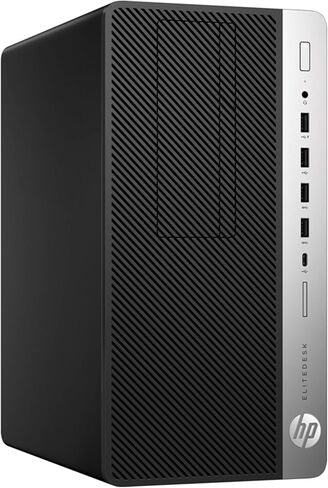 كمبيوتر مكتبي HP EliteDesk 705 G4 Mini Tower، كمبيوتر MT Computer AMD Ryzen™ 3 PRO 2200G، ذاكرة الوصول العشوائي 16 جيجابايت، 512 جيجابايت SSD، DisplayPort، RJ-45، WiFi، Bluetooth، Windows 11 Pro (متجدد) in Kuwait