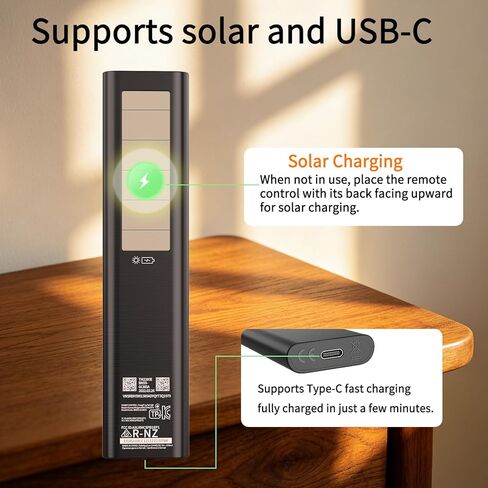 BN59-01357A BN59-01357F Solar Frame TV Remote Control Replacement for Samsung 2019-2026 Neo QLED Smart 4K Ultra HD TV with Voice & Rechargeable Solar Cell in Kuwait