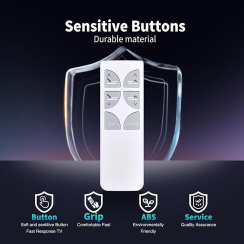 جهاز تحكم عن بعد بديل لقاعدة سرير Serta Motion Essentials 2 II Linak HB12012-00 القابلة للتعديل in Kuwait