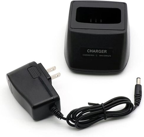 شاحن سطح المكتب السريع متوافق مع راديو Icom IC-T7 IC-T22 IC-W31 IC-W32 IC-T42 IC-Z1 محطة قاعدة شحن BP-173 BP-173H BP-180 LI-ION Ni-MH Ni-CD بطارية جهاز اتصال لاسلكي in Kuwait