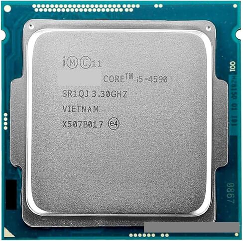 c I5 4590 I5-4590 LGA 1150 3.3GHz Quad-Core 6MB RAM DDR3-1600 DDR3-1333 HD4600 in Kuwait