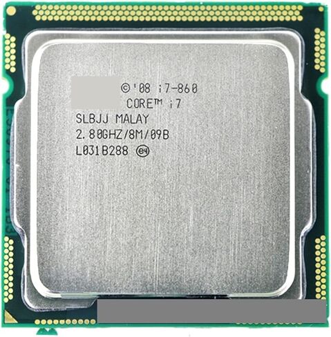 c معالج I7 860 I7-860 بسرعة 2.9 جيجا هرتز/8 ميجا بايت مقبس LGA 1156 وحدة المعالجة المركزية الذاكرة المدعومة: DDR3-1066، DDR3-1333 in Kuwait