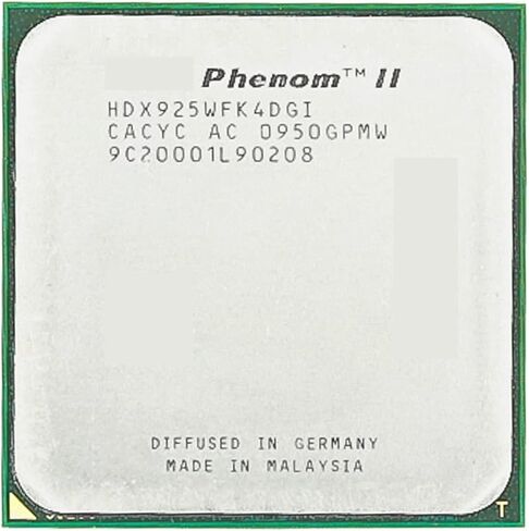ph II X4 925 وحدة المعالجة المركزية 2.8 جيجا هرتز/6 ميجابايت L3 ذاكرة تخزين مؤقت/مقبس AM3 سطح المكتب رباعي c in Kuwait