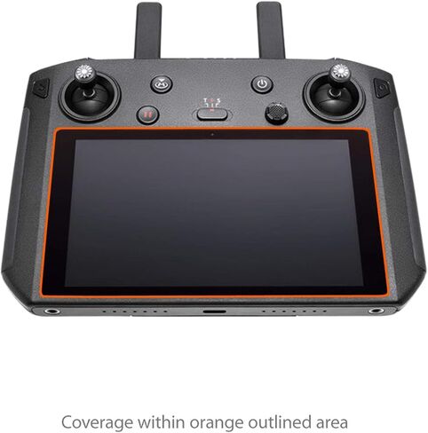 واقي شاشة BoxWave متوافق مع وحدة التحكم الذكية DJI - ClearTouch Crystal (عبوتان)، غلاف فيلم HD - واقي من الخدوش in Kuwait