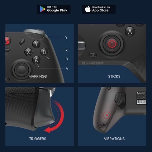 وحدة التحكم اللاسلكية GameSir T4 Cyclone Pro (متجددة) in Kuwait