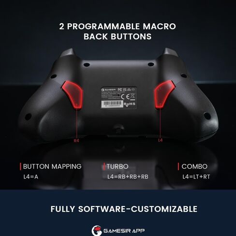 وحدة التحكم اللاسلكية GameSir T4 Cyclone Pro (متجددة) in Kuwait