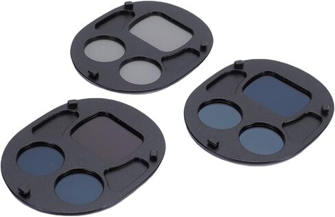 Vikye ND/CPL Filter Set Compatible with 4 Pro Drone, 3 Pack ND8 ND16 CPL Adjustable Circular Polarizing Multi Coated HD Optical Glass in Kuwait