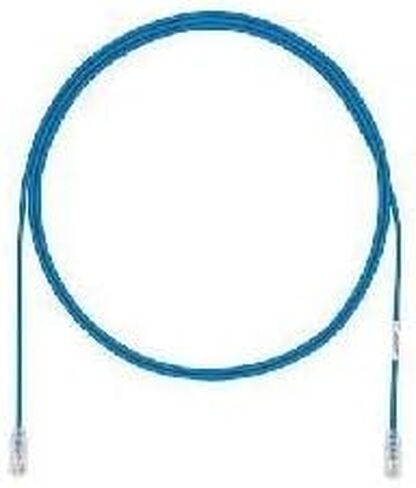 Panduit Cat 6A Patch Cord, 28 AWG, 7 ft, Green, RJ45, RapidID Enabled in Kuwait
