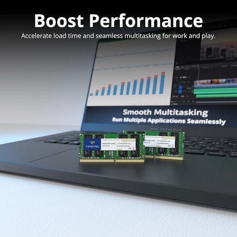 Timetec 16GB DDR4 2666MHz (PC4-2666V) PC4-21300 SODIMM ذاكرة الوصول العشوائي للكمبيوتر المحمول - 260 دبوس 1.2 فولت CL19 وحدة ذاكرة غير مخزنة غير ECC لأجهزة الكمبيوتر المحمول، والكمبيوتر المحمول، وأجهزة الكمبيوتر الصغيرة، الكل في واحد in Kuwait