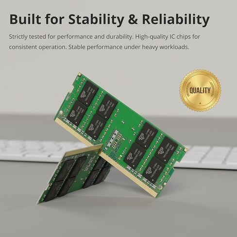 Timetec 16GB DDR4 2666MHz (PC4-2666V) PC4-21300 SODIMM ذاكرة الوصول العشوائي للكمبيوتر المحمول - 260 دبوس 1.2 فولت CL19 وحدة ذاكرة غير مخزنة غير ECC لأجهزة الكمبيوتر المحمول، والكمبيوتر المحمول، وأجهزة الكمبيوتر الصغيرة، الكل في واحد in Kuwait