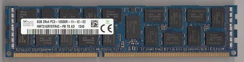 HYNIX HMT31GR7EFR4C-PB PC3-12800R DDR3 1600 8GB ECC REG 2RX4 (للخادم فقط) in Kuwait