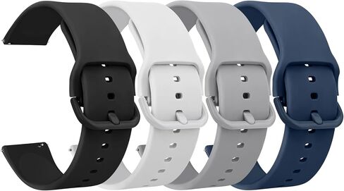 أساور ساعة ذكية Meliya ID208 Plus، 22 مم من السيليكون الناعم لـ Fitpolo/Quican/Aeac/Tensky ID208 Plus Smartwatch بديل معصم قابل للتعديل in Kuwait