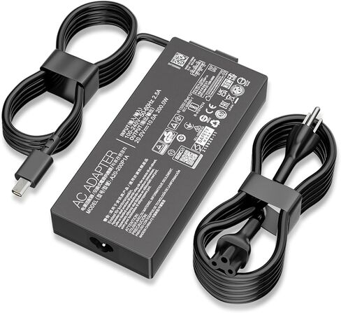 محول تيار متردد 200 وات Adp-200jb K مناسب لجهاز Asus Rog Zephyrus G16 Ga605w Gu605 Ga605 Tuf Gaming A14 Fa401 وProart Px13 P16 H7606 Pz13 Hn7306 موصل مستطيل لشاحن أجهزة الكمبيوتر المحمولة in Kuwait