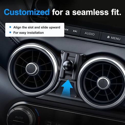 حامل هاتف ELOHEI لسيارة Nissan Sentra مع قاعدة مخصصة، حامل هاتف السيارة مصمم خصيصًا لسيارة Nissan Sentra 2020 2021 2022 2023 2024 ملحقات السيارة in Kuwait