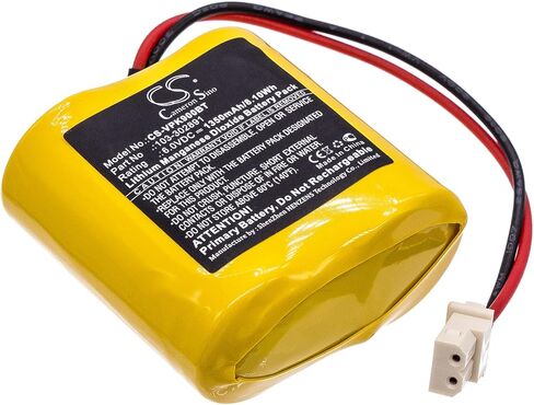 103-302891 Battery Replacement Compatible for Visonic Next CAM PG2 Next CAM Next CAM K9 PG2 Wide Angle Next CAM PGS (1350mAh/6.0V), OSA363 GP2CR123A EVE2CR17450-C 103-302915 Battery in Kuwait