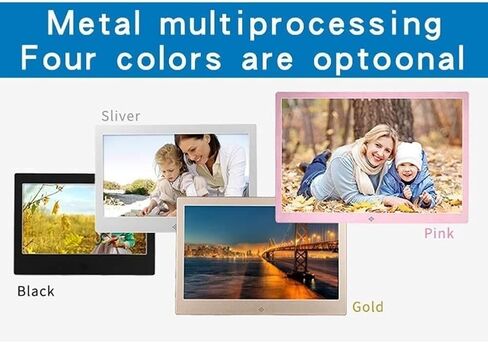 إطار صور رقمي مقاس 10 بوصات مع شاشة IPS مقاس 1024 × 600، وتشغيل موسيقى الفيديو، ودعم USB/Sd، والتقويم، ومنبه للعائلة in Kuwait