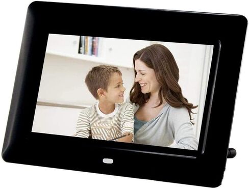 إطار صور رقمي مقاس 7 بوصة مع مستشعر للحركة، وشاشة أكريليك عالية الدقة 800X480، ودعم USB/Sd، وساعة وتقويم in Kuwait
