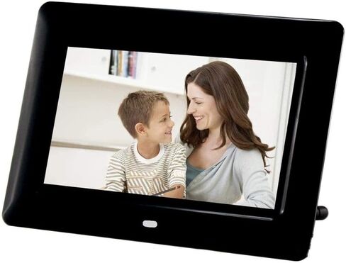 إطار صور رقمي مقاس 7 بوصة مع مستشعر للحركة، وشاشة أكريليك عالية الدقة 800X480، ودعم USB/Sd، وساعة وتقويم in Kuwait