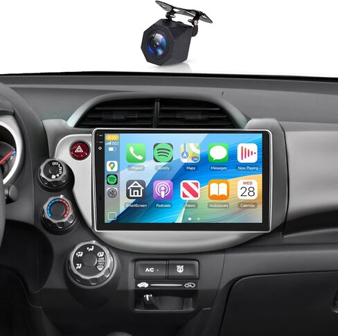 كوالكوم 8 كور 4 + 64 جيجا ستيريو سيارة لهوندا فيت 2008-2013 راديو CarPlay/Android Auto Android مع شاشة لمس IPS 10.1 بوصة، BT5.1، DSP Hi-Res، GPS، 5G WiFi، SWC، كاميرا احتياطية، ترقية عبر الإنترنت in Kuwait
