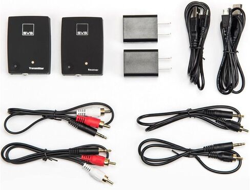 حزمة محول الصوت اللاسلكي SVS SoundPath مع نظام عزل مضخم الصوت (4 عبوات) in Kuwait