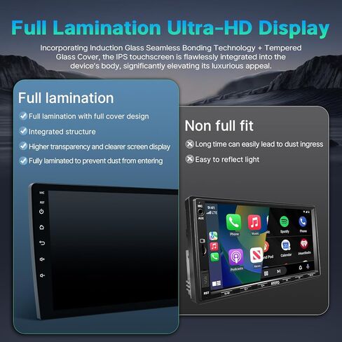 Leadfan Car Radio Stereo for Ford Transit Connect 2010 2011 2012 2013, 10.1 inch Touch Screen Wireless Carplay Android Auto GPS Navigation Head Unit Bluetooth FM SWC MIC + Backup Camera, 2+32G in Kuwait