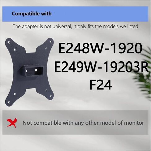 Monitor VESA Adapter for Arms Stand，Compatible for Sceptre ，E249W-19203R Monitors Wall Mount 75x75 100x100 in Kuwait