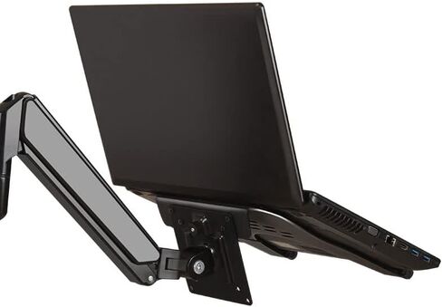 Screen Stand, Monitor Arm + Laptop Holder, Full Motion Stand for 10-16" Laptops and 13-32" Computers Led LCD Screen Supports Tilt and Rotation-1-Xy360-M22B in Kuwait