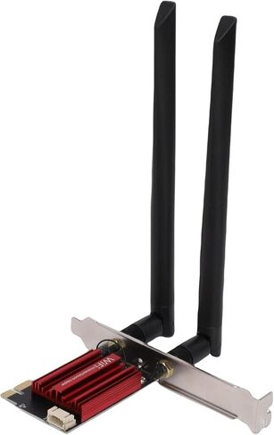 بطاقة واي فاي SUNGOOYUE 1200Mbps PCIe، محول شبكة لاسلكي ثنائي النطاق 2.4 جيجا هرتز 5 جيجا هرتز مع بلوتوث 4.0، للكمبيوتر المكتبي OS X in Kuwait