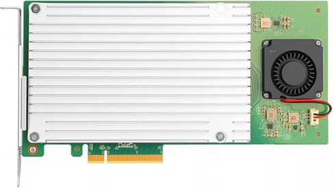 بطاقة Vogzone Quad M.2 NVMe SSD PCIe مع وحدة تحكم Marvell 88NR2241B0 PCI-Express 3.0 x8 إلى 4 منافذ M.2 بطاقة محول تدعم RAID0/1، JBOD in Kuwait