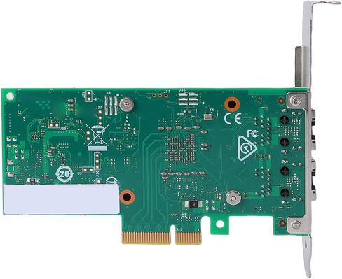 بطاقة شبكة Yunseity 10 جيجا بايت PCIE، محول إيثرنت مزدوج منفذ RJ45 مع دعم للرقاقة وPCI Express 3.0 X4، لخادم VMware in Kuwait