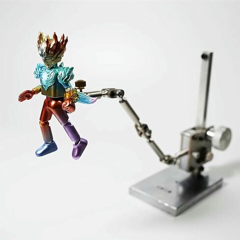 DIY Stop Motion Armature Kit – Stainless Steel Rig Arm with 5 Connectors, Support for Character Movement, 25cm Arm Length, 16cm Rail,for Stop Motion Animation- in Kuwait