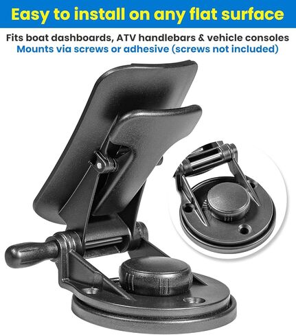 010-11031-00 Marine Mount Compatible with Garmin Colorado Series Handhelds - Universal Adjustable Mounting Bracket for Handheld GPS Navigator Devices | Boat, ATV & Vehicle Dashboard Compatible in Kuwait