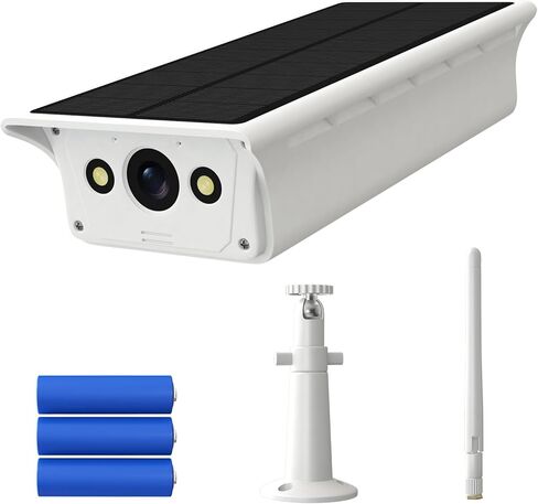 Solar Security Camera Outdoor Wireless WiFi, No Subscription,Built in SD,AI Detect and Hi-Perf Battery, Reliable Below -10°C for Outdoor Surveillance. Solar Powered Home Security Cameras in Kuwait