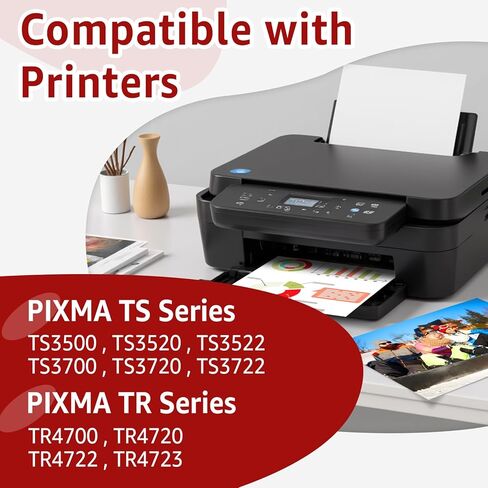 275XL PG-275 Black Ink Cartridge Replacement for Canon 275 Black Ink for Cannon Ink 275 Printers PIXMA TR4720 TS3722 TS3700 TR4700 TS3522 TS3500 TS3520 TS3720 TR4722 (2 Pack, Black*2) in Kuwait