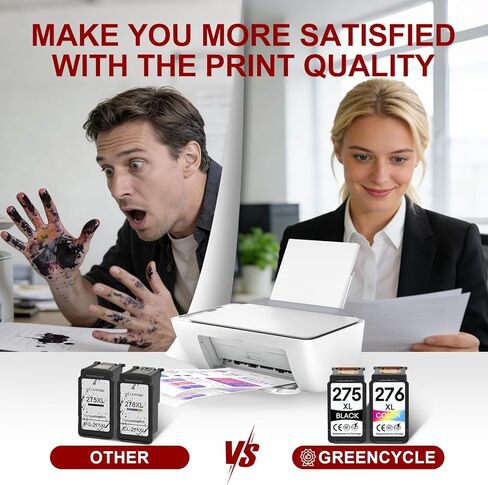 275XL PG-275 Black Ink Cartridge Replacement for Canon 275 Black Ink for Cannon Ink 275 Printers PIXMA TR4720 TS3722 TS3700 TR4700 TS3522 TS3500 TS3520 TS3720 TR4722 (2 Pack, Black*2) in Kuwait