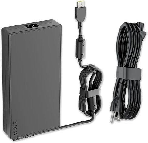 شاحن كمبيوتر محمول 230 واط مناسب لجهاز Lenovo Legion 5 5P 7 C7 S7 Y540 Y730 Y900 14APH8 15IRX9 16IRH8 Thinkpad P1 P16 P72 ThinkBook IdeaPad Pro 5 16IMH9 ADL230SCC3A 02DL144 محول تيار متردد سلك إمداد الطاقة in Kuwait