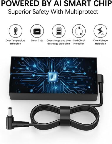 شاحن 120 واط متوافق مع Asus Zenbook Flip 15 OLED Q528 Q528EH Q528E Q537 Q537F Q537FD Q538 Q538E Q538EI Q546FDX Q546FD Q546F Q546 Q547FD Q547F Q547 طاقة الكمبيوتر المحمول in Kuwait