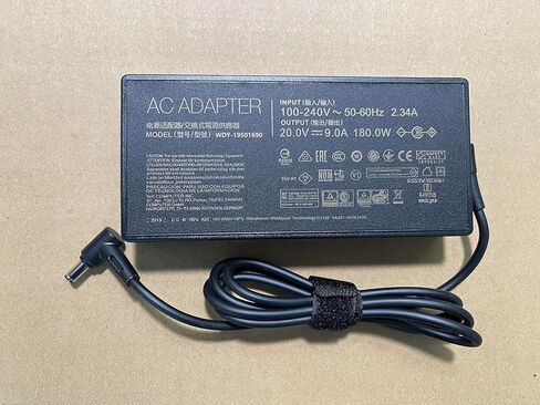 180W 20V 9A ADP-180TB H AC Adapter Charger Fit for ASUS ROG 14 GA401I G14 Zephyrus GA502DU GA5021 GA502D GA502IU GA401 GA401II GA401IV Tuf Gaming A17 FX506LU Tuf Gaming A17 Laptop Power Supply Cord in Kuwait