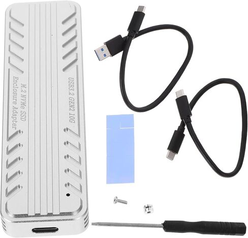 محول USB-c من سبائك الألومنيوم Nvme SSD متوافق مع حافظة Pcie خارجية Ssds عالية السرعة مع تصميم مدمج in Kuwait