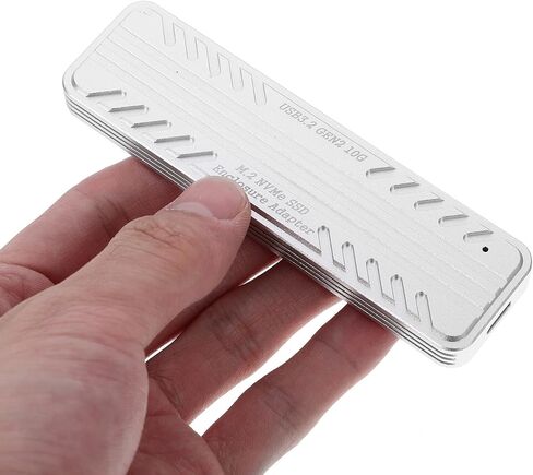 محول USB-c من سبائك الألومنيوم Nvme SSD متوافق مع حافظة Pcie خارجية Ssds عالية السرعة مع تصميم مدمج in Kuwait