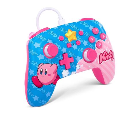 وحدة التحكم السلكية المحسنة PowerA لجهاز Nintendo Switch - Kirby (متجددة) in Kuwait