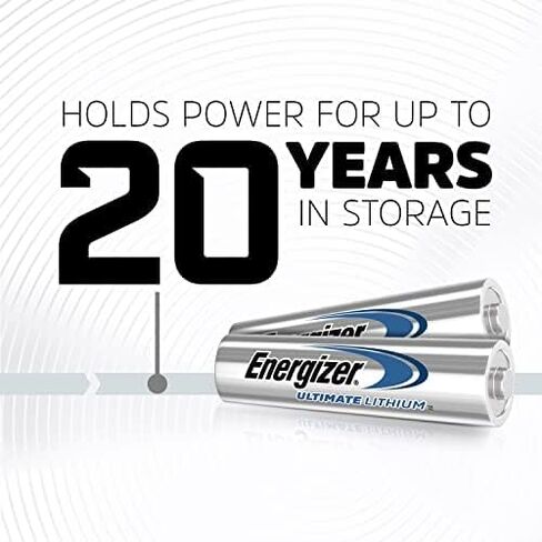 Energizer Ultimate Lithium Battery AA and AAA Variety Pack, 4 Double A and 4 Triple A Batteries (8 Count) in Kuwait