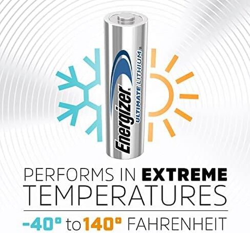 Energizer Ultimate Lithium Battery AA and AAA Variety Pack, 4 Double A and 4 Triple A Batteries (8 Count) in Kuwait