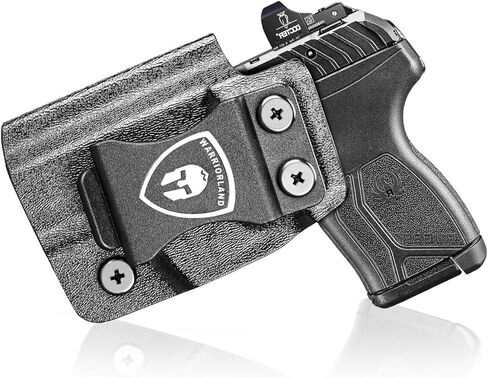 WARRIORLAND Ruger LCP MAX Holster: IWB Kydex Appendix Carry, Adj. Retention & Cant, Right/Left Hand Optional in Kuwait
