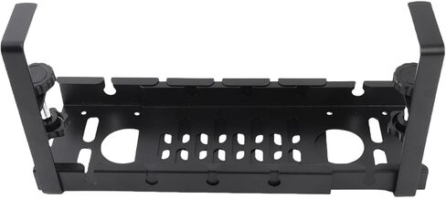 Under Desk Cable Management Tray, Adjustable Wire Organizer, Clamp Installation, Carbon Steel, 11.42 to 20.87in Expandable, for Home Office in Kuwait
