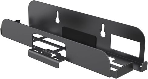 Metal Wall Mount for Switch 2 Console and Controllers, 8.9 x 2.7 x 2.0 Inches Space Saving Design with Enhanced Heat Dissipation, Easy Install Gaming Stand Holder, Black in Kuwait