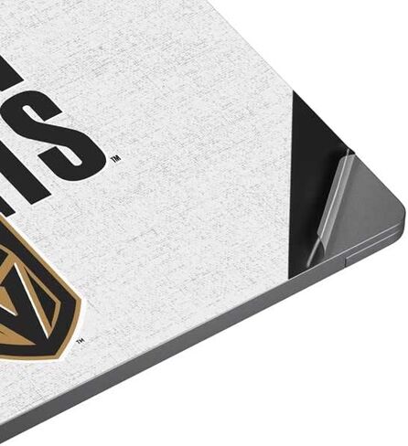 Skinit Laptop Decal Skin Compatible with Universal Laptop 14in (11.4 x 8.2in) - Officially Licensed NHL Vegas Golden Knights Script Design in Kuwait