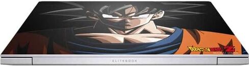 ملصق Skinit للكمبيوتر المحمول متوافق مع HP Elitebook 840 G7 - تصميم صورة Dragon Ball Z Goku المرخص رسميًا in Kuwait