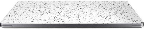 Skinit Laptop Decal Skin Compatible with Universal Laptop 17in (13.8 x 10in) - Skinit Originally Designed White Speckle Design in Kuwait